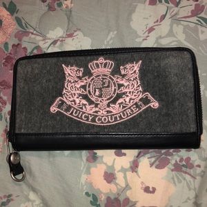 Juicy Couture velour wallet